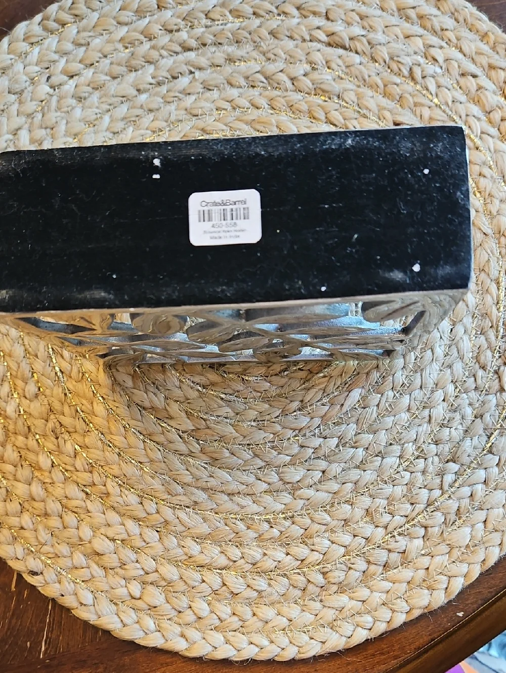 Crate & Bsrrell Napkin Holder Or Letter Holder.